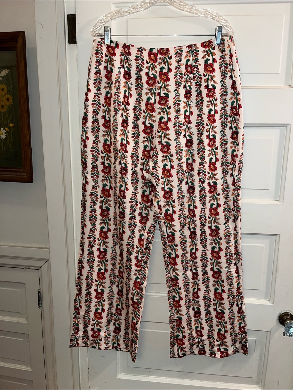 Floral Print Pants